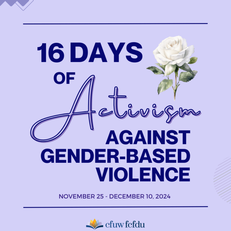 16 Days of Activism Social Media Photo