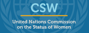 Commission on the Status of Women graphic logo